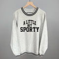A Little Bit Sporty (Black) T-Shirts, Hoodie, Sweatshirt | RetroVerseTees.com (Image 1)