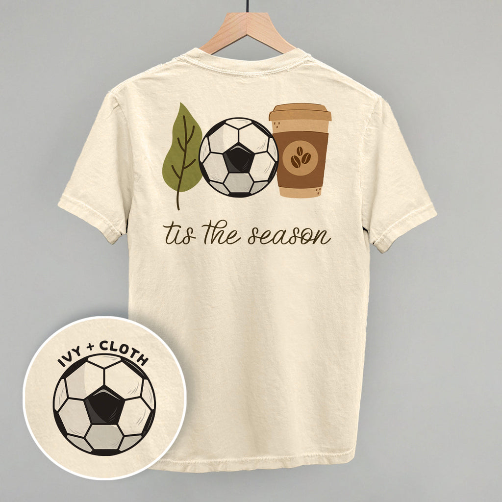 Tis The Season Soccer Doodle (Back Print) T-Shirts, Hoodie, Sweatshirt | RetroVerseTees.com (Image 2)