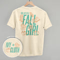 The Life Of A Fall Girl (Back Print) T-Shirts, Hoodie, Sweatshirt | RetroVerseTees.com (Image 1)