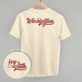 Washington Baseball (Back Print) T-Shirts, Hoodie, Sweatshirt | RetroVerseTees.com (Image 1)