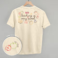 Teaching Is Very Sweet Fruit (Back Print) T-Shirts, Hoodie, Sweatshirt | RetroVerseTees.com (Image 1)