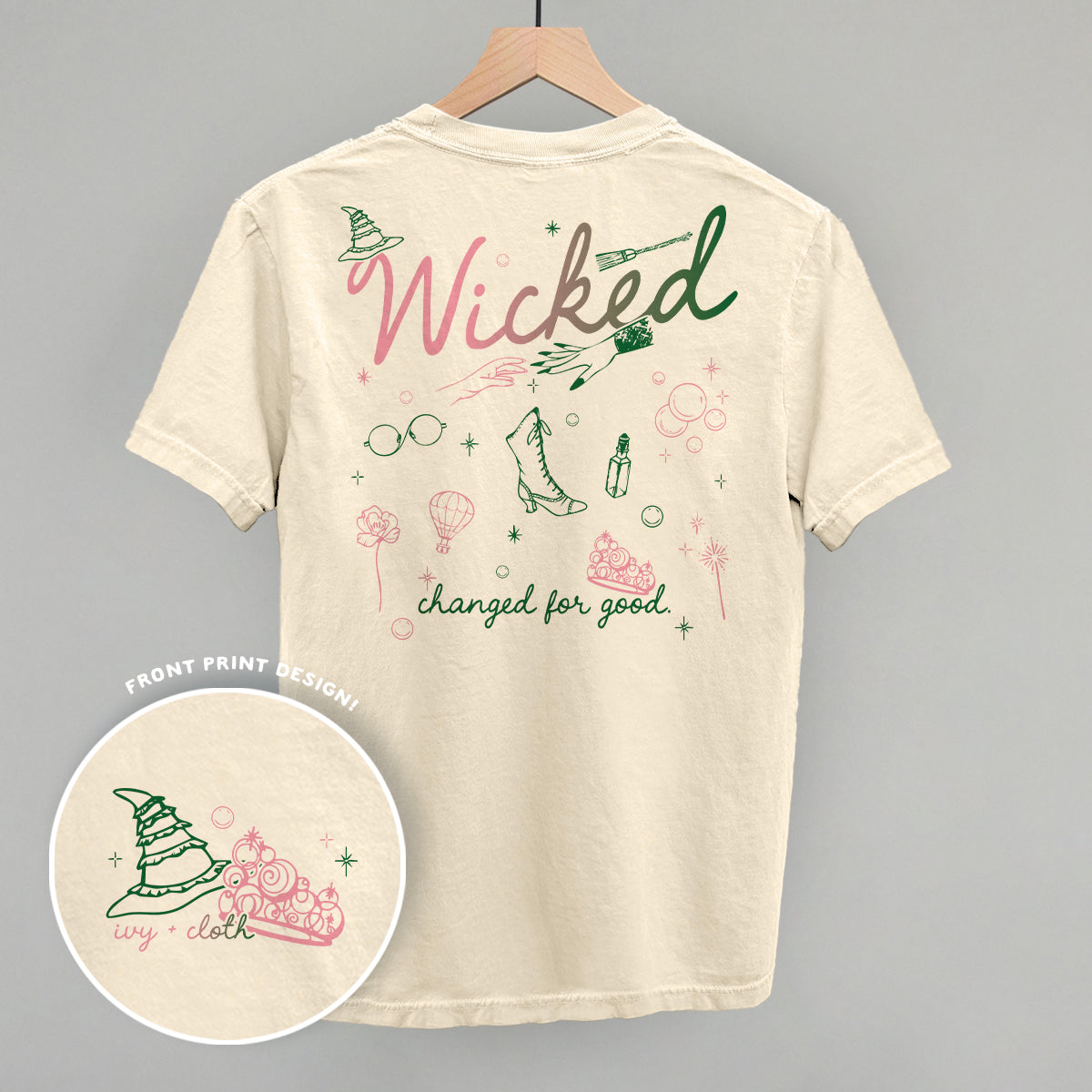 Wicked Doodles (Back Print) T-Shirts, Hoodie, Sweatshirt | RetroVerseTees.com (Image 3)