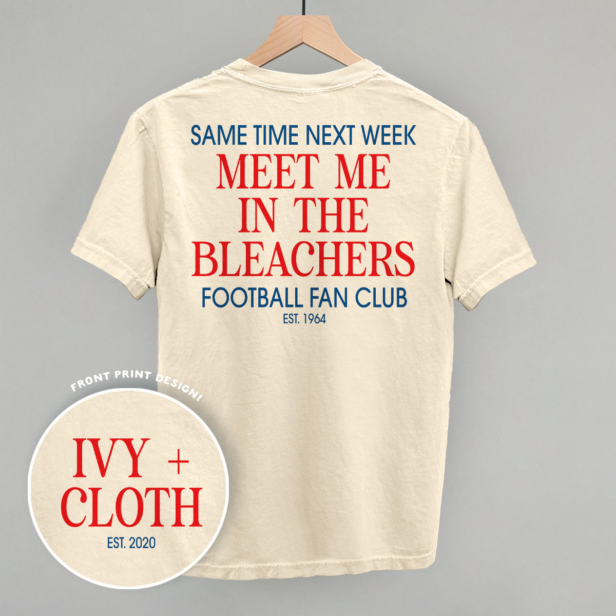 Meet Me In The Bleachers (Back Print) T-Shirts, Hoodie, Sweatshirt | RetroVerseTees.com (Image 2)