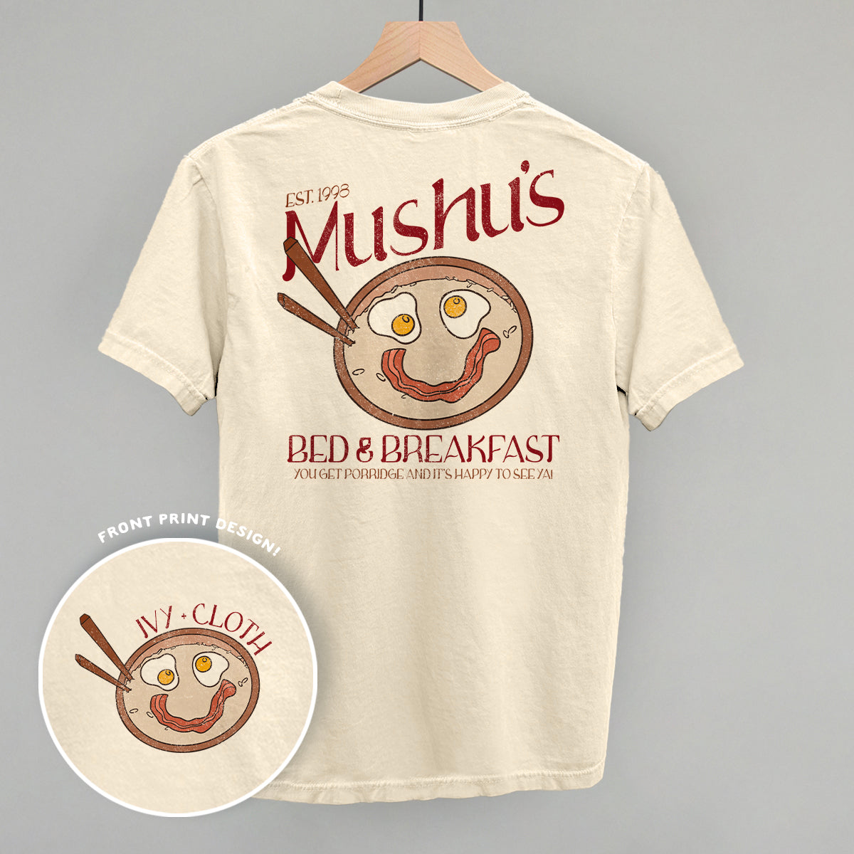 Mushu's Bed & Breakfast (Back Print) T-Shirts, Hoodie, Sweatshirt | RetroVerseTees.com (Image 2)