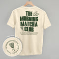 The Morning Matcha Club (Back Print) T-Shirts, Hoodie, Sweatshirt | RetroVerseTees.com (Image 1)