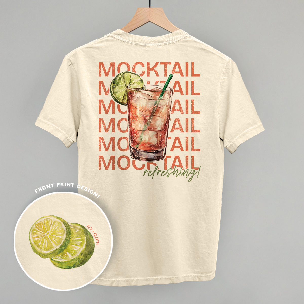 Mocktail (Back Print) T-Shirts, Hoodie, Sweatshirt | RetroVerseTees.com (Image 2)