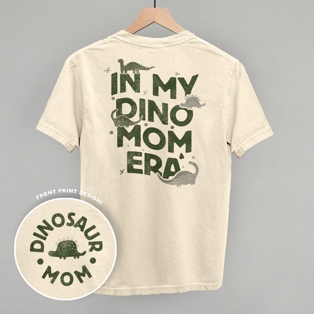 In My Dino Mom Era (Back Print) T-Shirts, Hoodie, Sweatshirt | RetroVerseTees.com (Image 3)