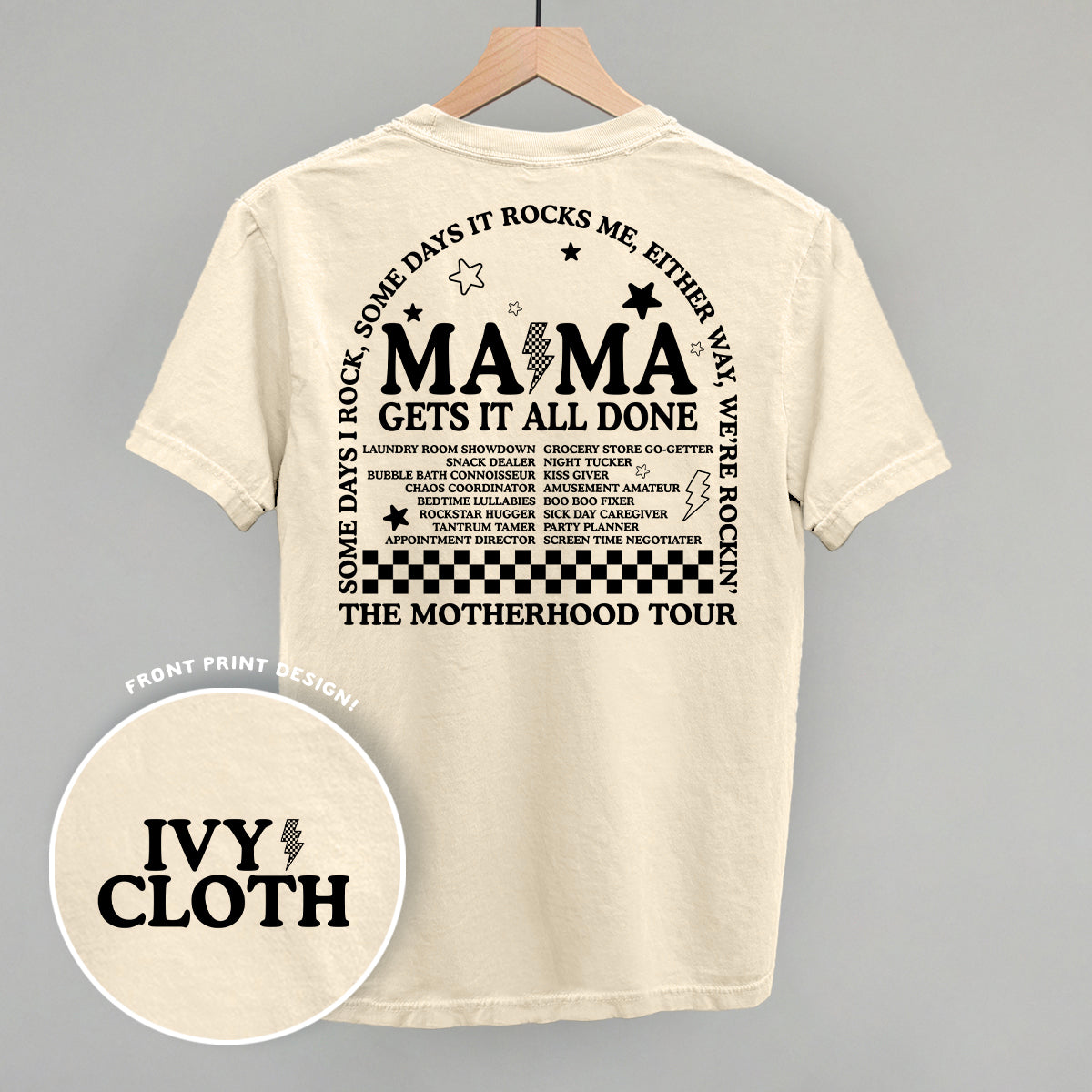The Motherhood Tour (Back Print) T-Shirts, Hoodie, Sweatshirt | RetroVerseTees.com (Image 5)