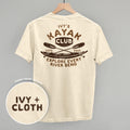 Ivy's Kayak Club (Brown) (Back Print) T-Shirts, Hoodie, Sweatshirt | RetroVerseTees.com (Image 1)