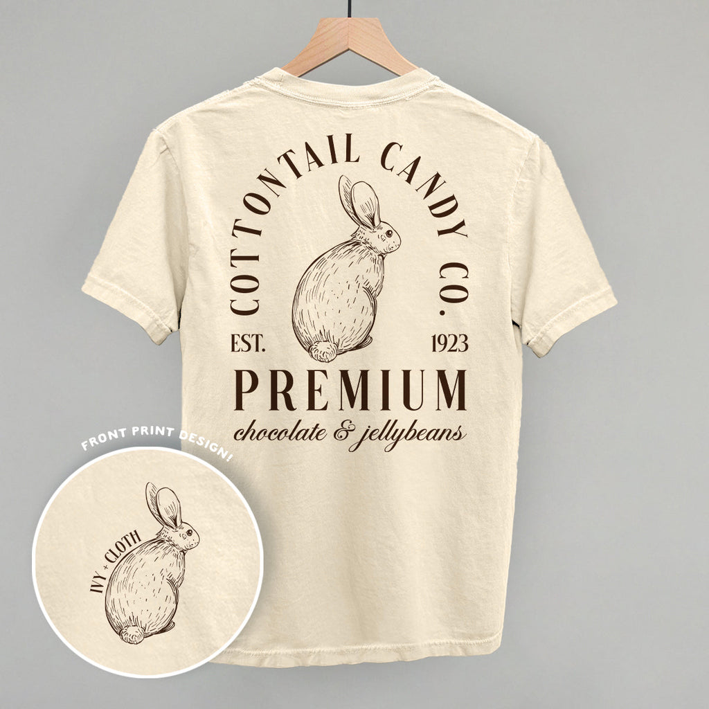 Cottontail Candy Co. (Back Print) T-Shirts, Hoodie, Sweatshirt | RetroVerseTees.com (Image 1)