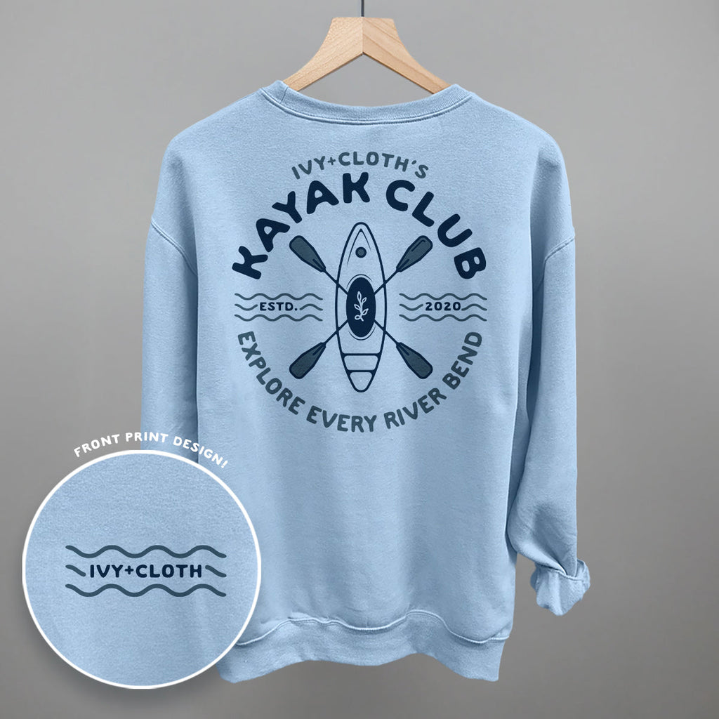 Ivy's Kayak Club (Blue) (Back Print) T-Shirts, Hoodie, Sweatshirt | RetroVerseTees.com (Image 5)