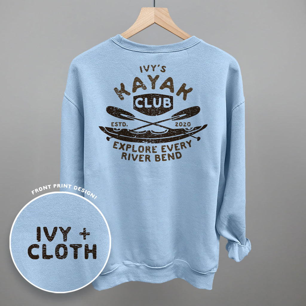 Ivy's Kayak Club (Brown) (Back Print) T-Shirts, Hoodie, Sweatshirt | RetroVerseTees.com (Image 5)
