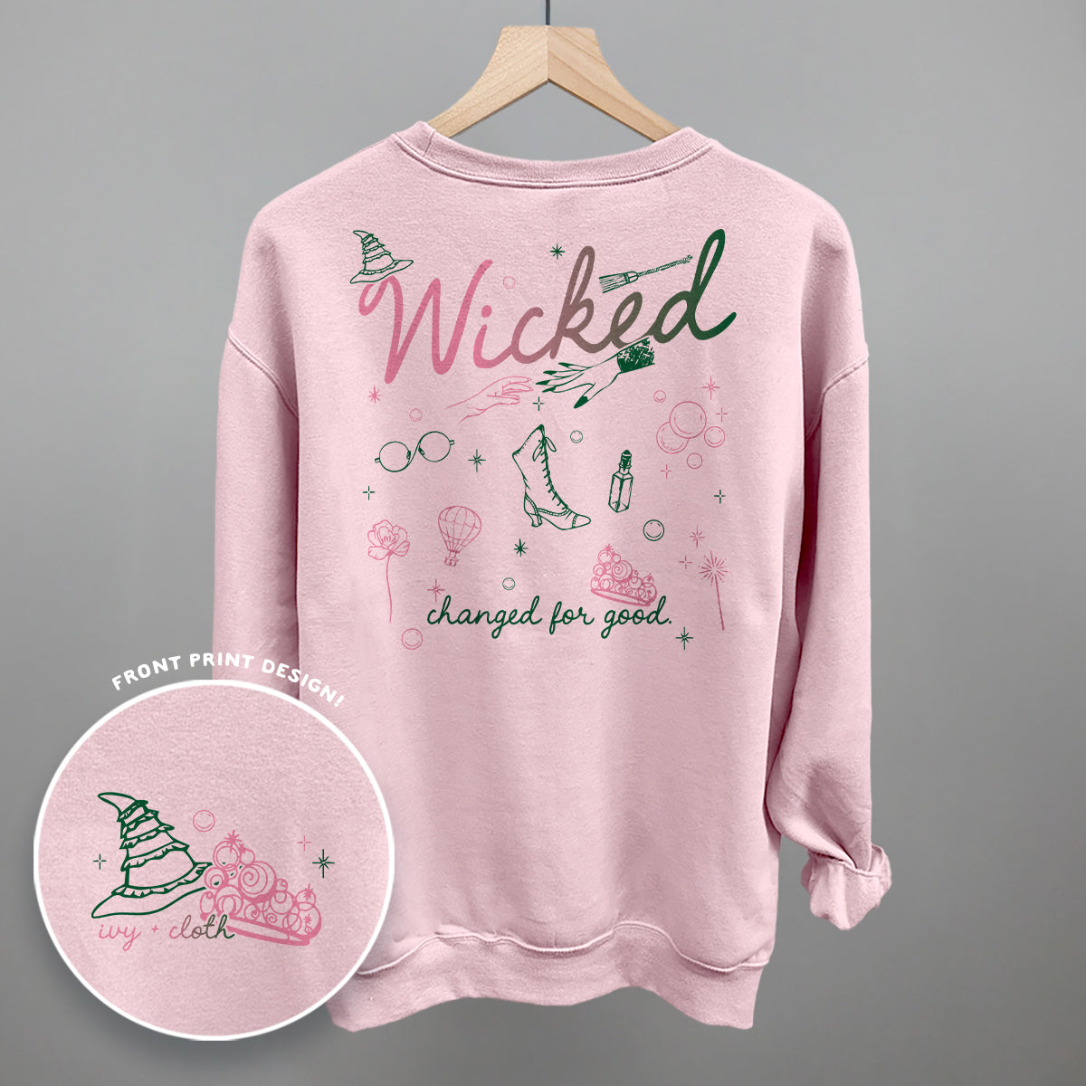 Wicked Doodles (Back Print) T-Shirts, Hoodie, Sweatshirt | RetroVerseTees.com (Image 5)