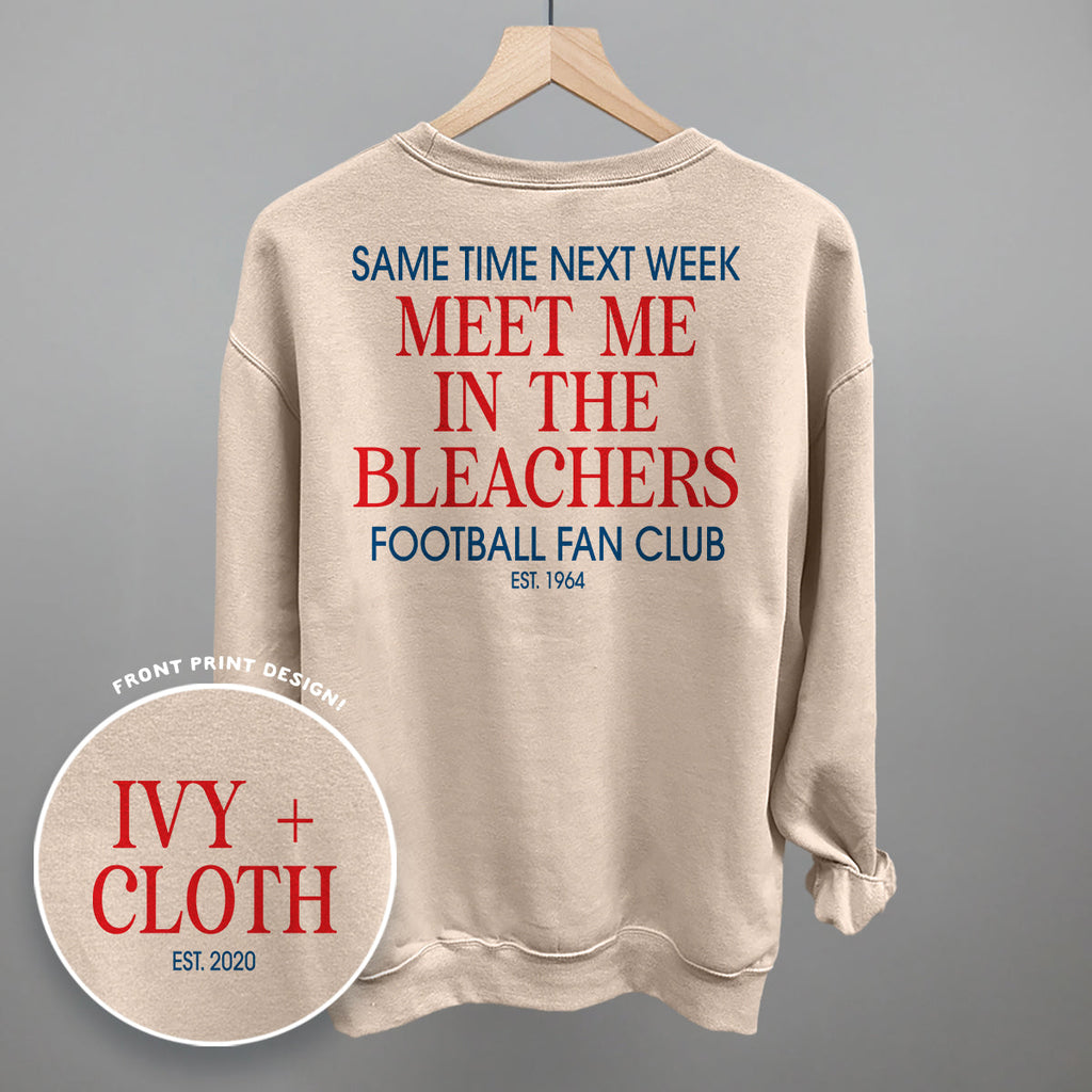 Meet Me In The Bleachers (Back Print) T-Shirts, Hoodie, Sweatshirt | RetroVerseTees.com (Image 4)