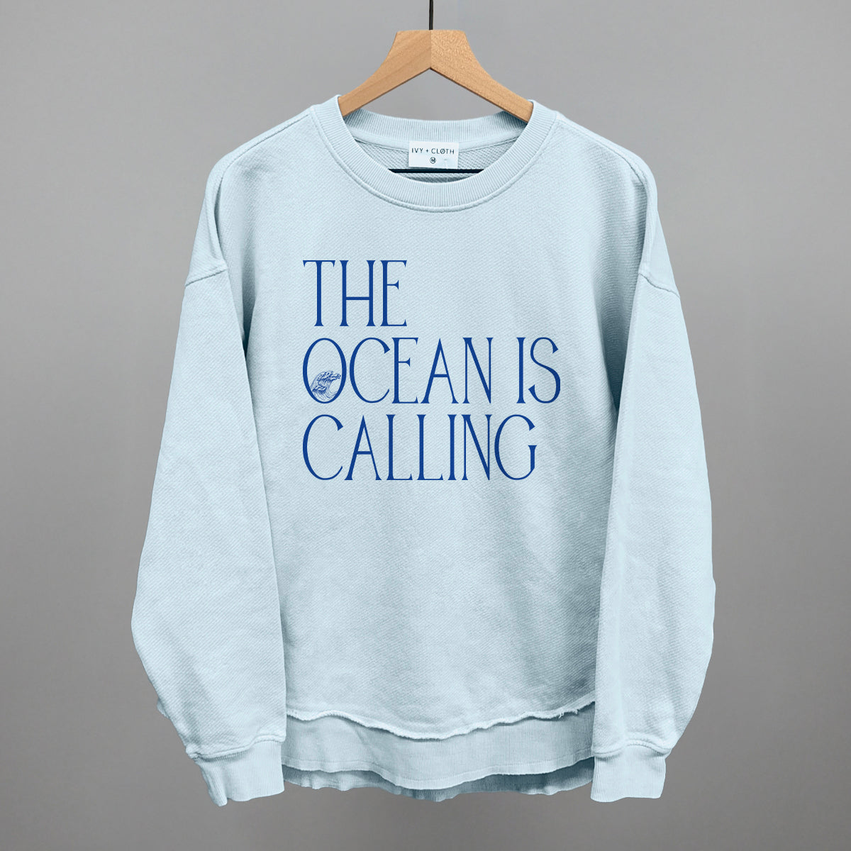 The Ocean Is Calling (Blue) T-Shirts, Hoodie, Sweatshirt | RetroVerseTees.com (Image 1)