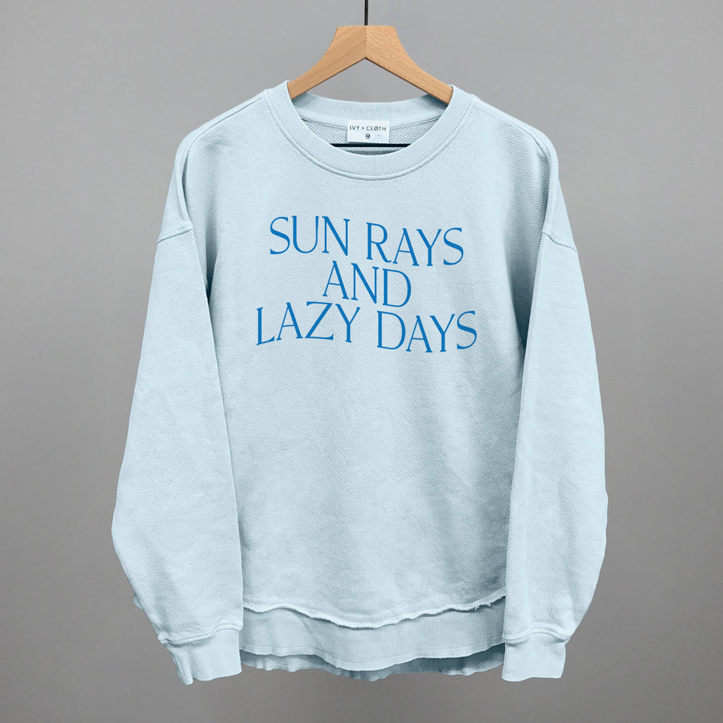 Sun Rays And Lazy Days T-Shirts, Hoodie, Sweatshirt | RetroVerseTees.com (Image 5)