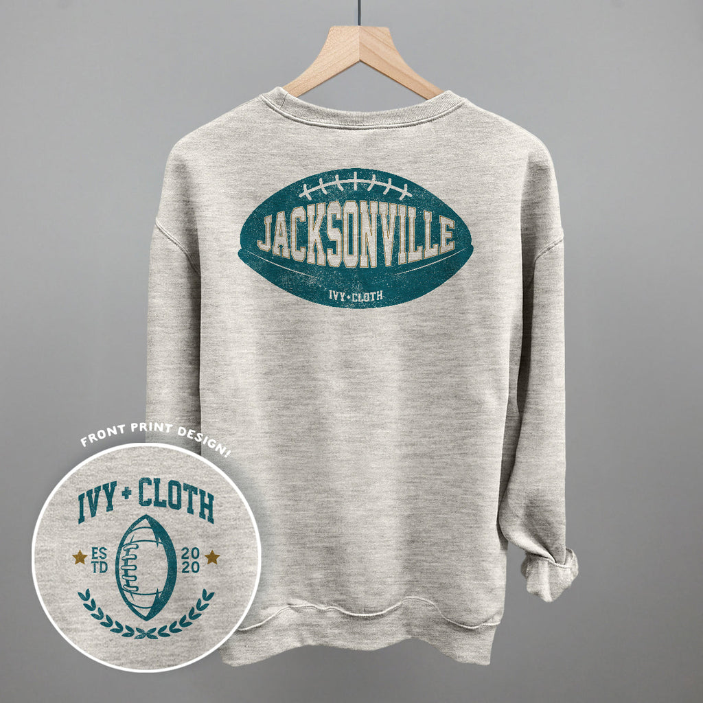 Jacksonville Football (Back Print) T-Shirts, Hoodie, Sweatshirt | RetroVerseTees.com (Image 3)