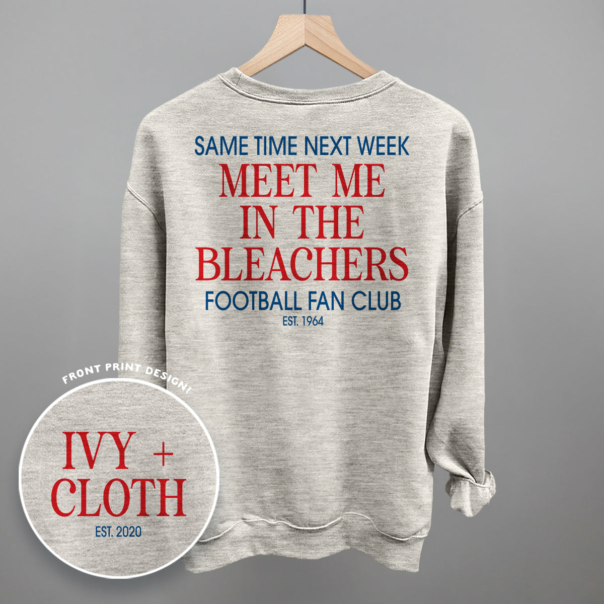 Meet Me In The Bleachers (Back Print) T-Shirts, Hoodie, Sweatshirt | RetroVerseTees.com (Image 5)