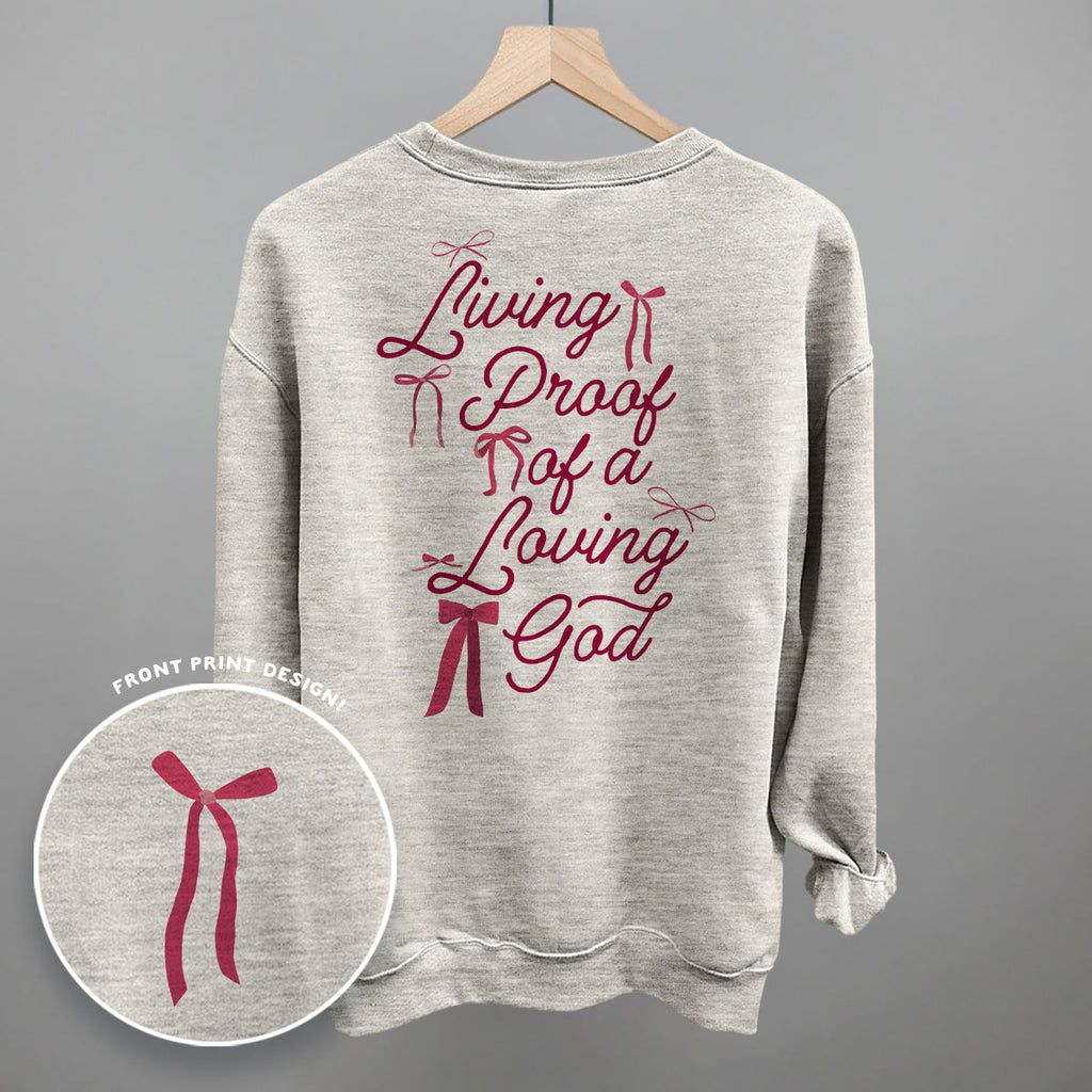 Living Proof Of A Loving God Back Print T-Shirts, Hoodie, Sweatshirt | RetroVerseTees.com (Image 5)