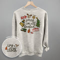 Sorry I'm All Booked Christmas Movies (Back Print) T-Shirts, Hoodie, Sweatshirt | RetroVerseTees.com (Image 1)