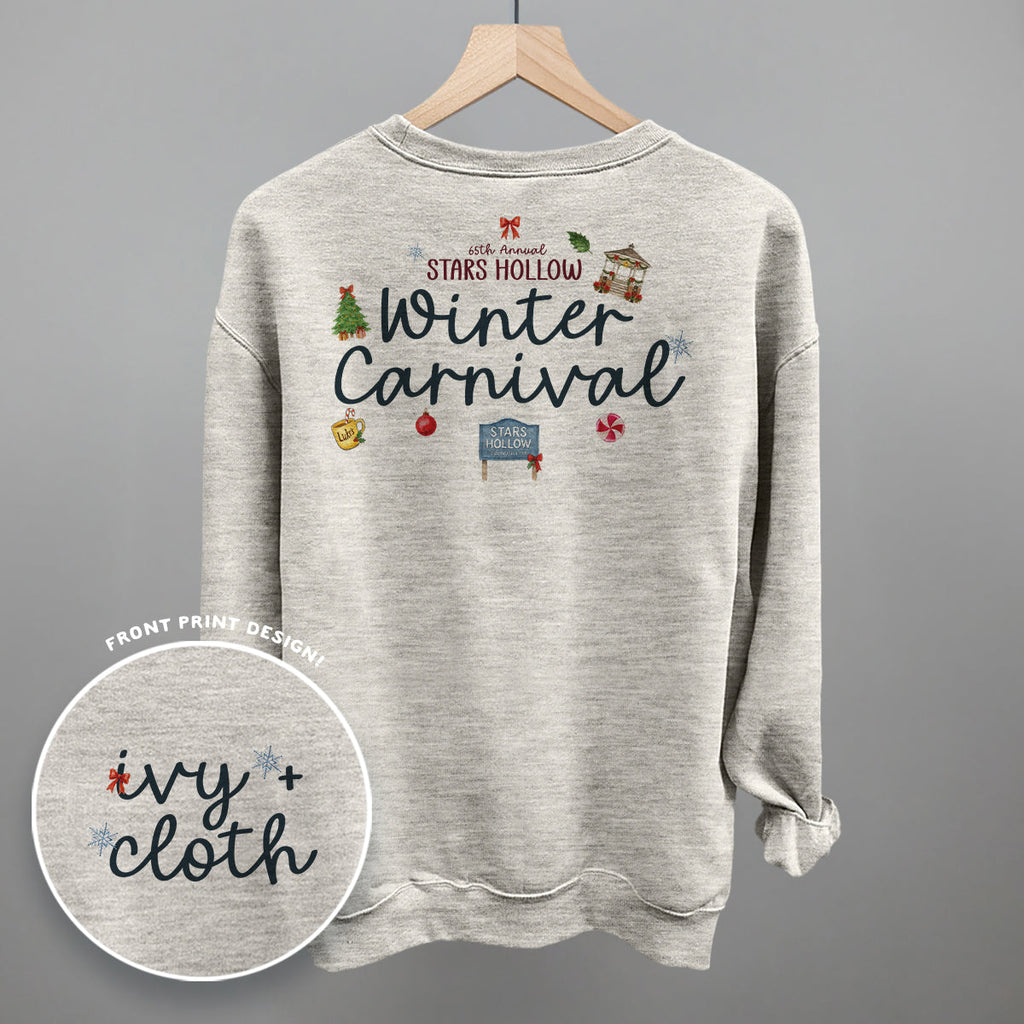 65th Annual Stars Hollow Winter Carnival (Back Print) T-Shirts, Hoodie, Sweatshirt | RetroVerseTees.com (Image 1)