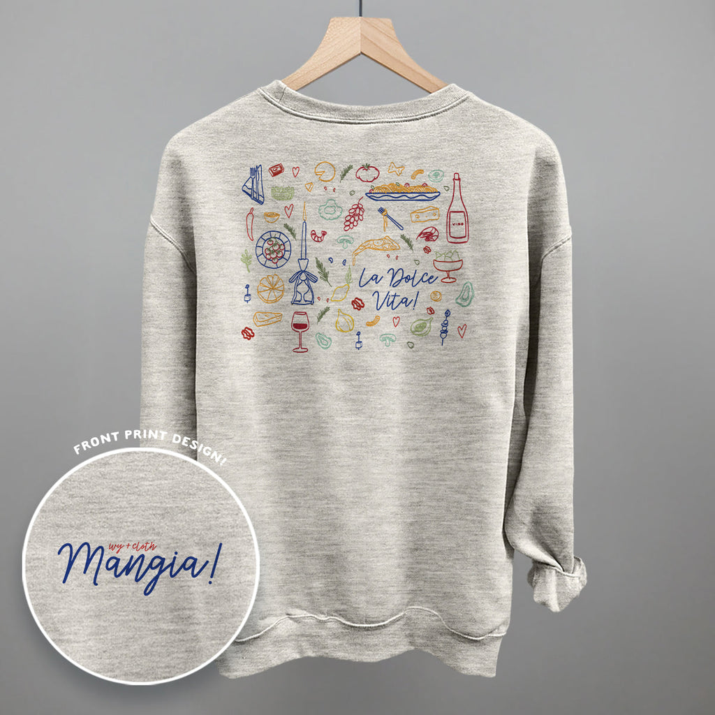 Italian Doodles (Back Print) T-Shirts, Hoodie, Sweatshirt | RetroVerseTees.com (Image 5)