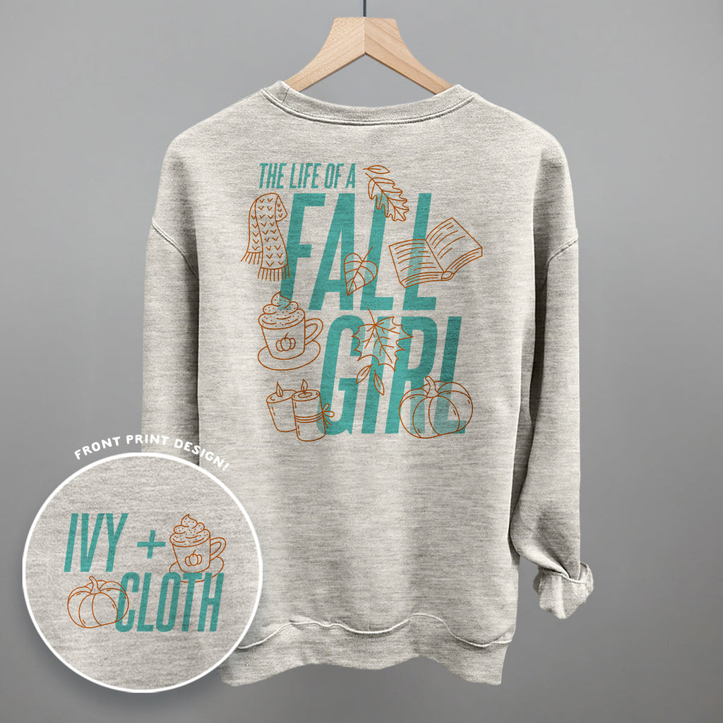 The Life Of A Fall Girl (Back Print) T-Shirts, Hoodie, Sweatshirt | RetroVerseTees.com (Image 3)