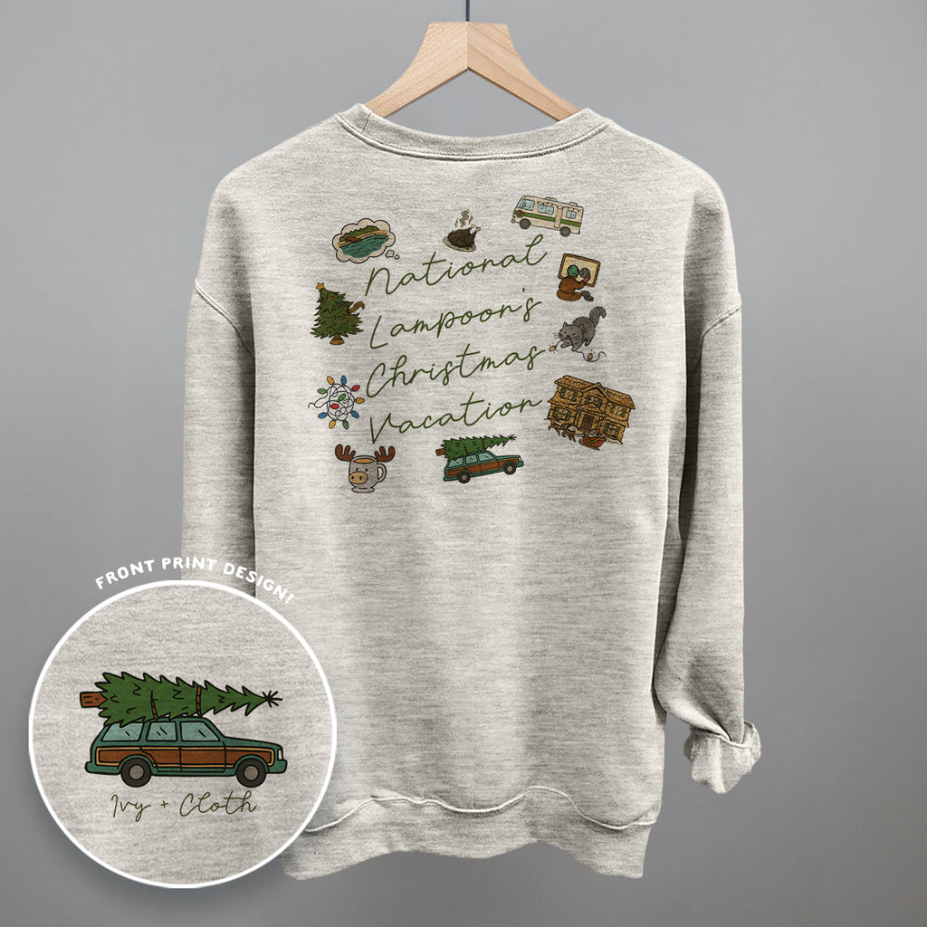 National Lampoon Christmas Doodles (Back Print) T-Shirts, Hoodie, Sweatshirt | RetroVerseTees.com (Image 3)