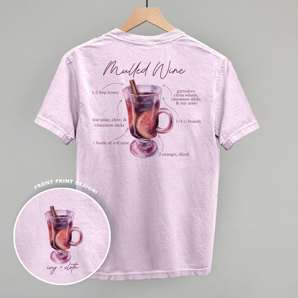 Mulled Wine Recipe (Back Print) T-Shirts, Hoodie, Sweatshirt | RetroVerseTees.com (Image 3)