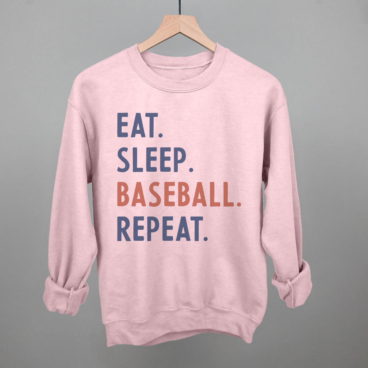 Eat Sleep Baseball Repeat T-Shirts, Hoodie, Sweatshirt | RetroVerseTees.com (Image 1)