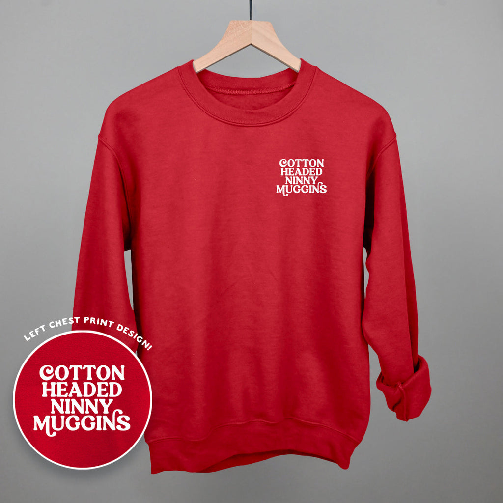 Cotton Headed Ninny Muggins (Left Chest) T-Shirts, Hoodie, Sweatshirt | RetroVerseTees.com (Image 1)