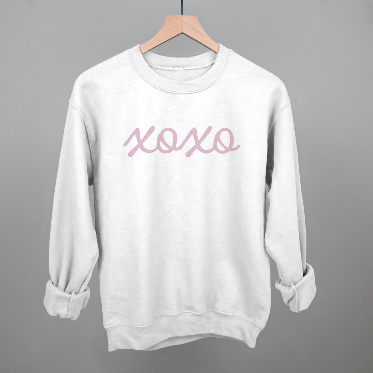 XOXO Cursive Script T-Shirts, Hoodie, Sweatshirt | RetroVerseTees.com (Image 3)