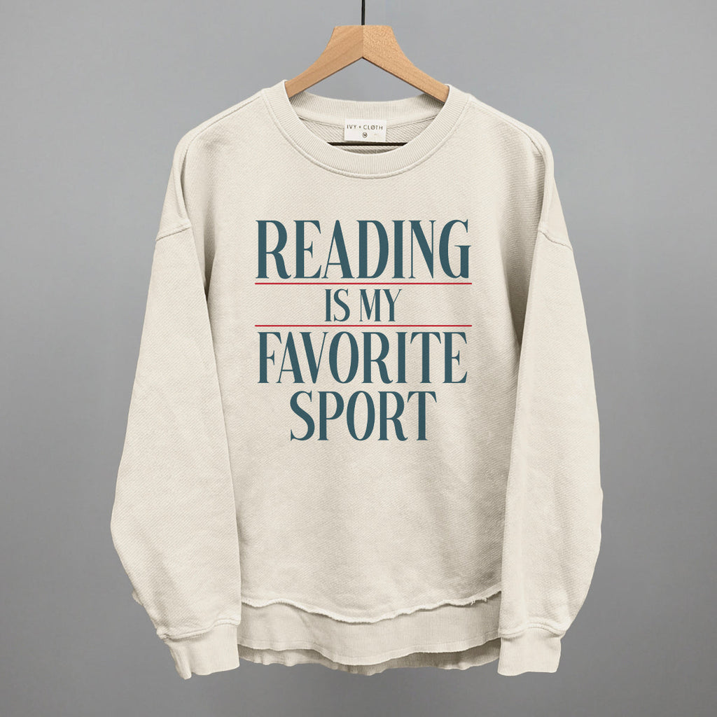 Reading Is My Favorite Sport T-Shirts, Hoodie, Sweatshirt | RetroVerseTees.com (Image 1)