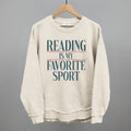 Reading Is My Favorite Sport T-Shirts, Hoodie, Sweatshirt | RetroVerseTees.com (Image 1)