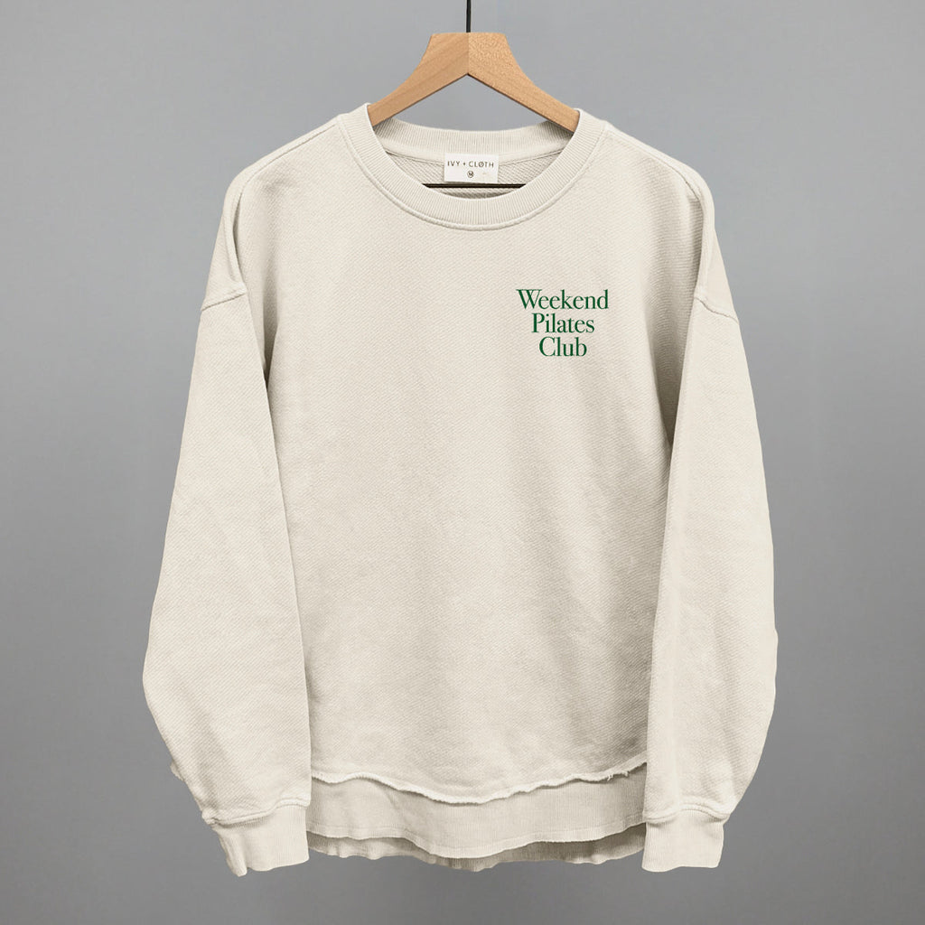 Weekend Pilates Club (Left Chest) T-Shirts, Hoodie, Sweatshirt | RetroVerseTees.com (Image 5)