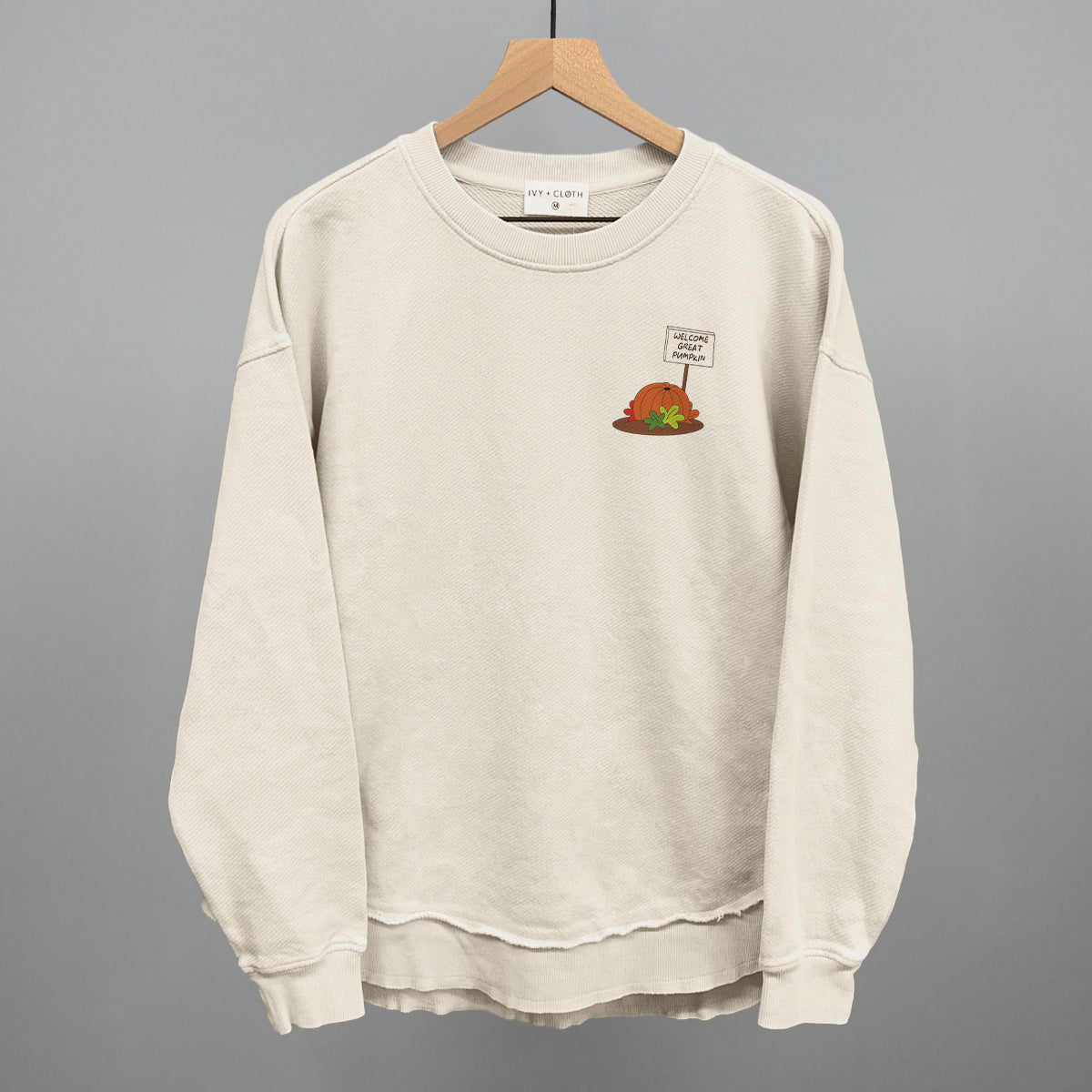 Welcome Great Pumpkin (Left Chest) T-Shirts, Hoodie, Sweatshirt | RetroVerseTees.com (Image 5)