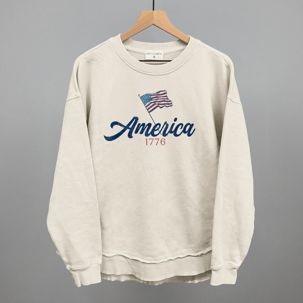 American 1776 Flag T-Shirts, Hoodie, Sweatshirt | RetroVerseTees.com (Image 1)