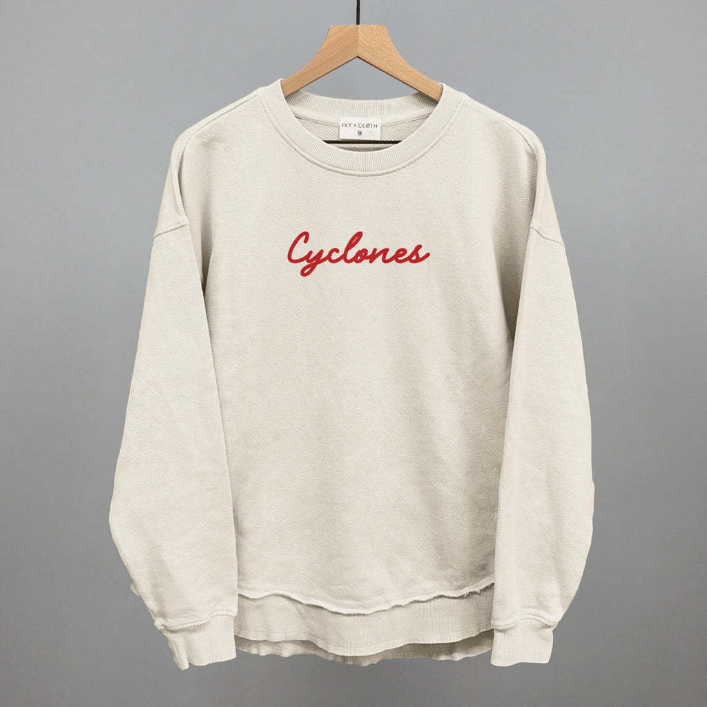 Cyclones Script T-Shirts, Hoodie, Sweatshirt | RetroVerseTees.com (Image 2)