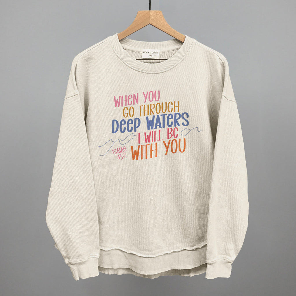 When You Go Through Deep Waters Isaiah 43:2 T-Shirts, Hoodie, Sweatshirt | RetroVerseTees.com (Image 4)