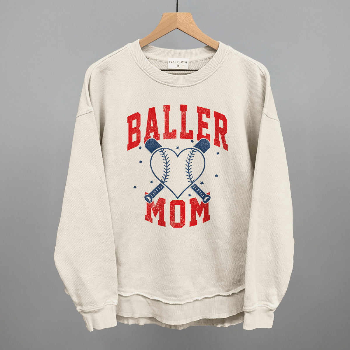 Baller Mom Baseball T-Shirts, Hoodie, Sweatshirt | RetroVerseTees.com (Image 1)