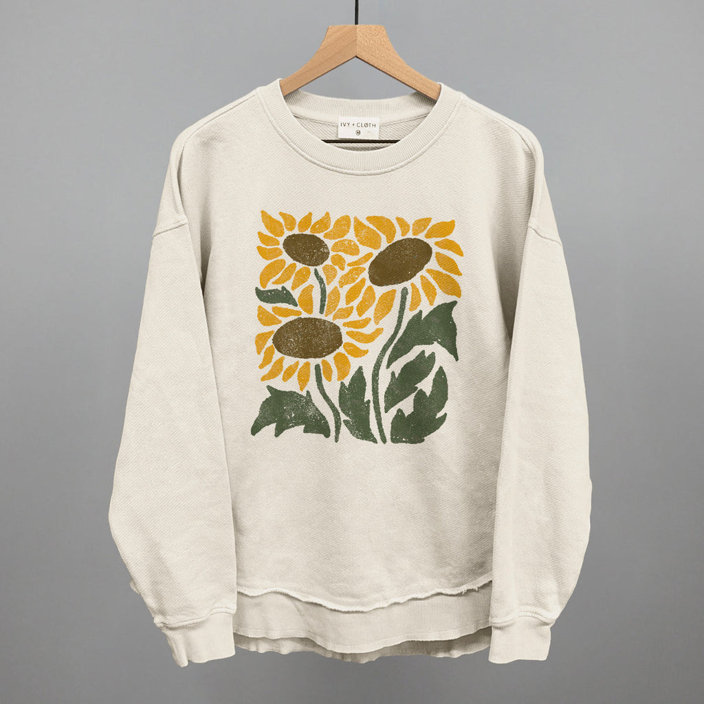 Abstract Sunflowers T-Shirts, Hoodie, Sweatshirt | RetroVerseTees.com (Image 5)