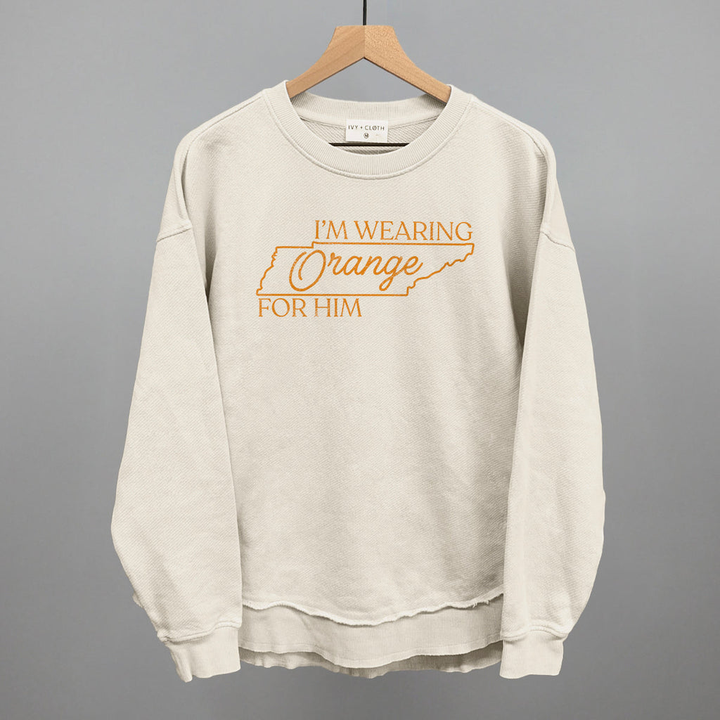 I'm Wearing Orange For Him T-Shirts, Hoodie, Sweatshirt | RetroVerseTees.com (Image 5)