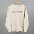 Yoga Makes The Season Bright T-Shirts, Hoodie, Sweatshirt | RetroVerseTees.com (Image 1)