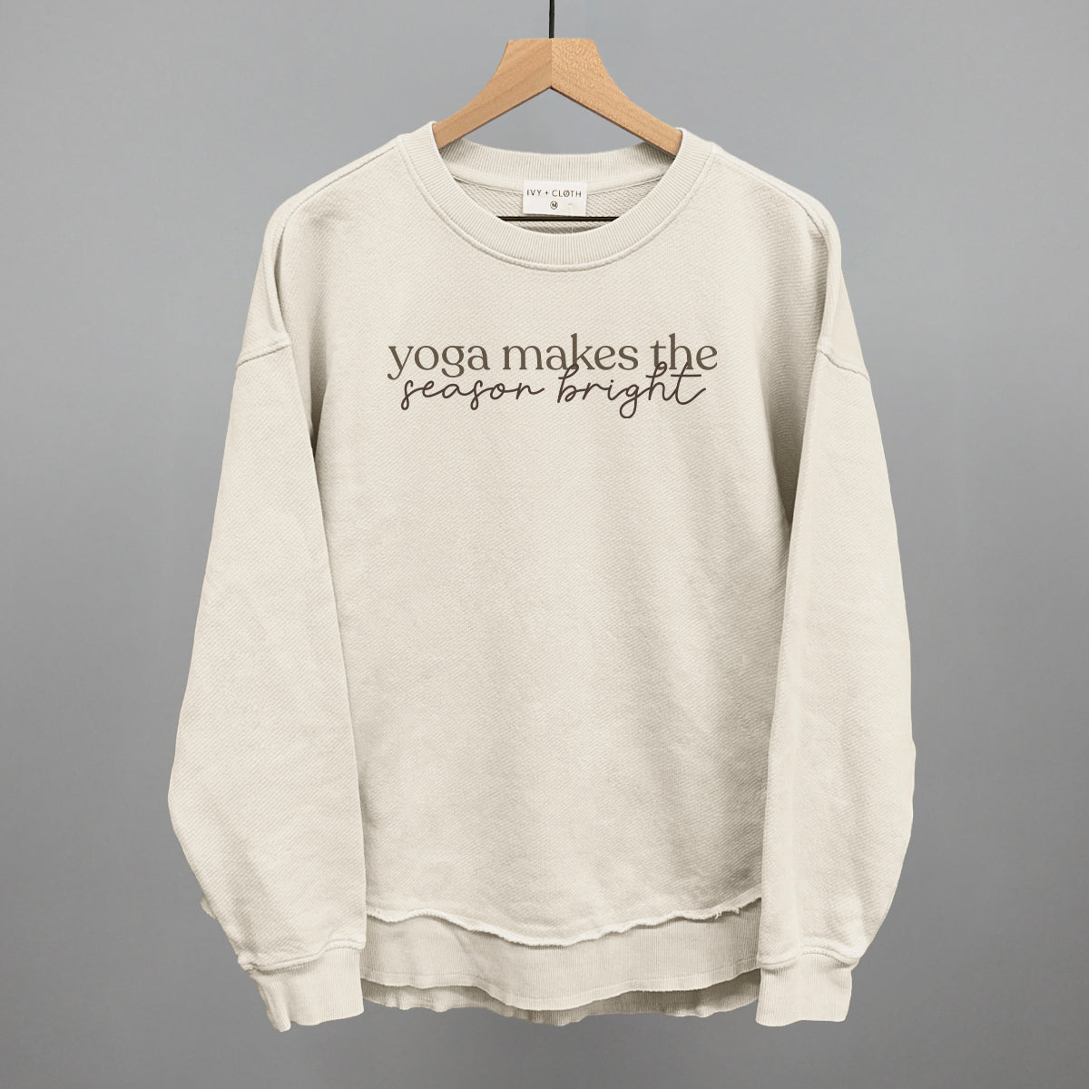 Yoga Makes The Season Bright T-Shirts, Hoodie, Sweatshirt | RetroVerseTees.com (Image 1)