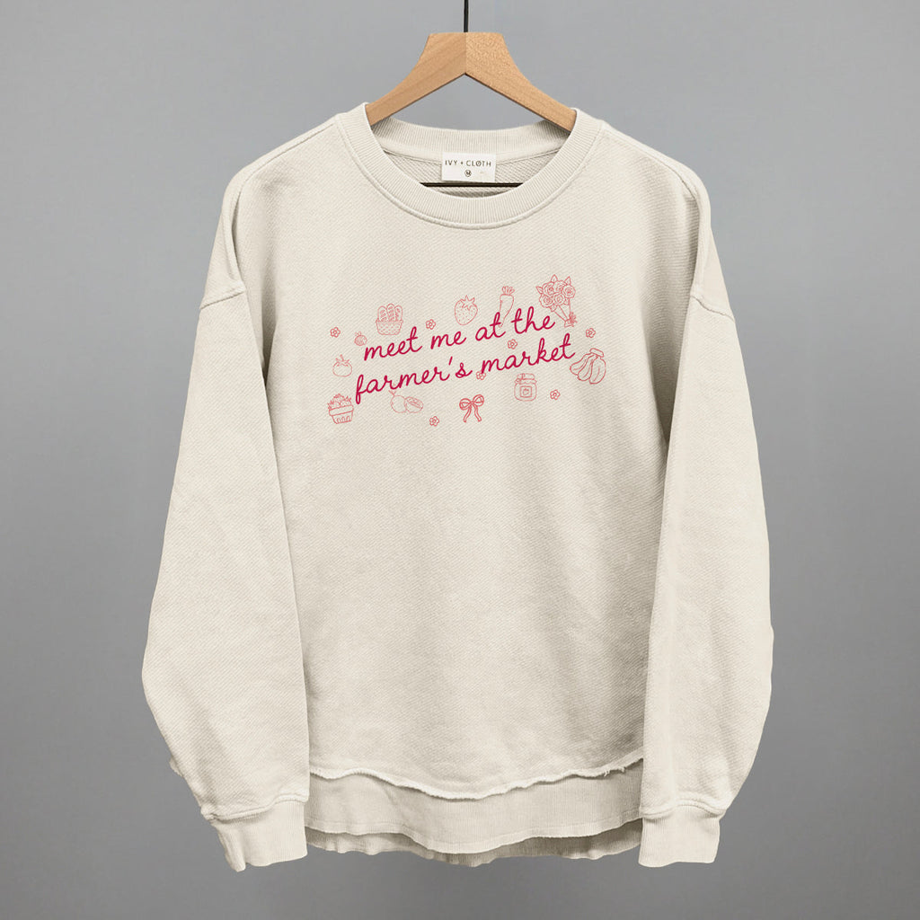 Meet Me At The Farmer's Market Doodles T-Shirts, Hoodie, Sweatshirt | RetroVerseTees.com (Image 5)
