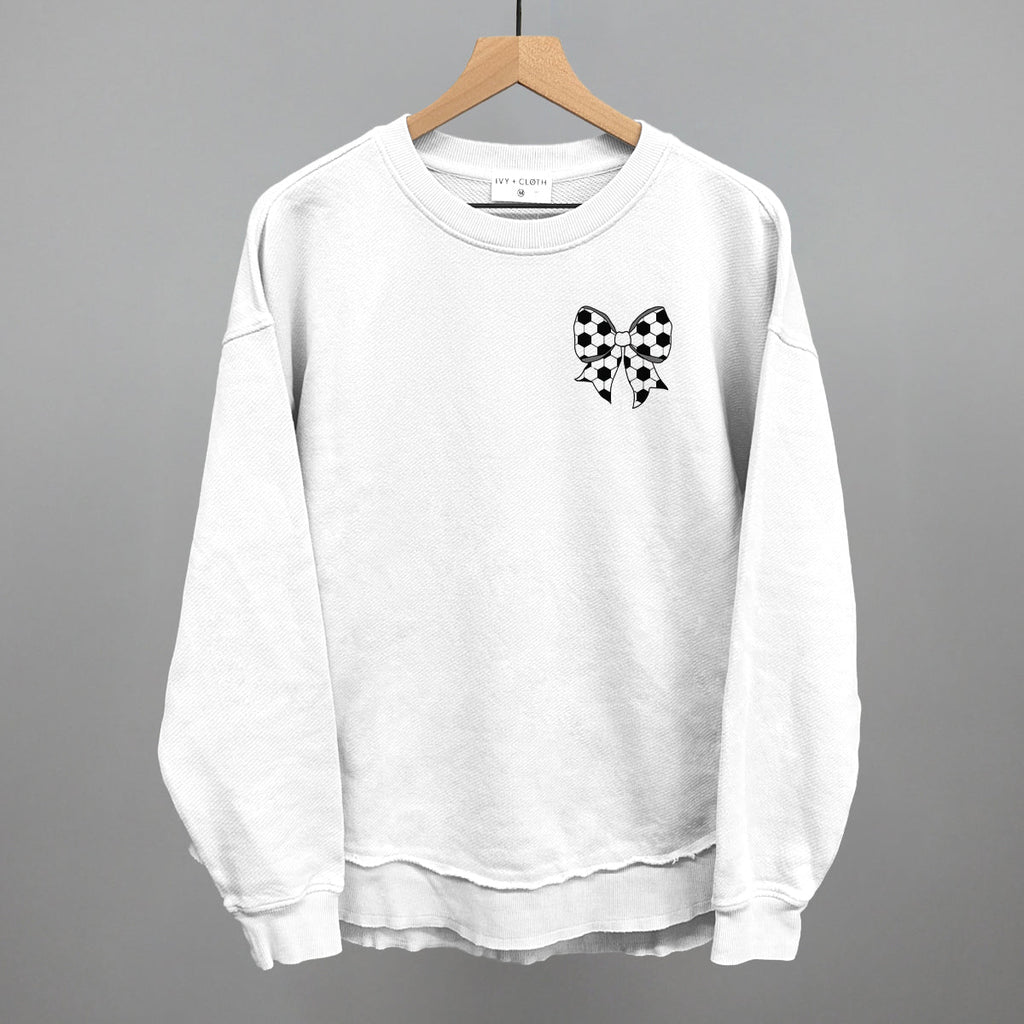 Soccer Bow (Left Chest) T-Shirts, Hoodie, Sweatshirt | RetroVerseTees.com (Image 1)