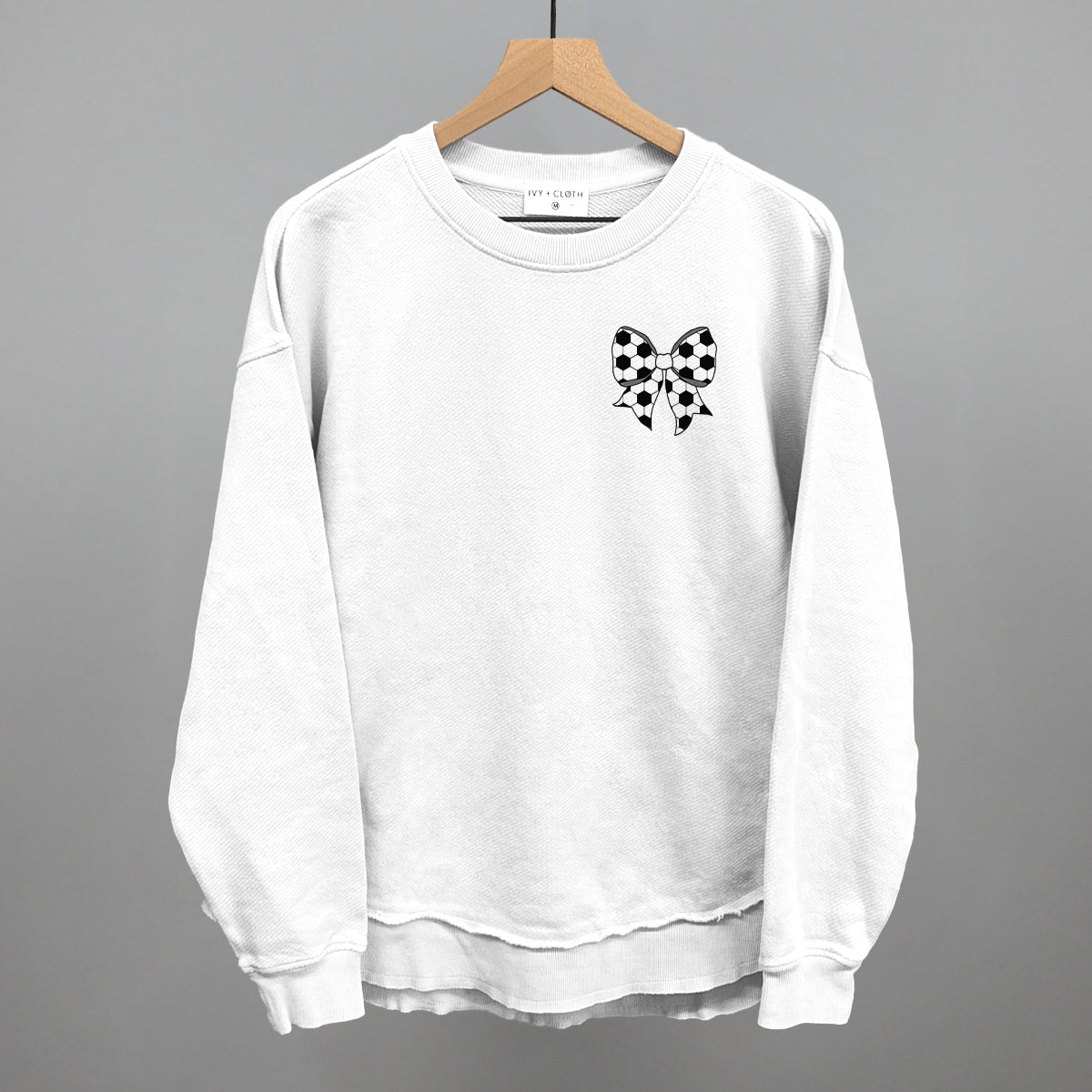 Soccer Bow (Left Chest) T-Shirts, Hoodie, Sweatshirt | RetroVerseTees.com (Image 1)