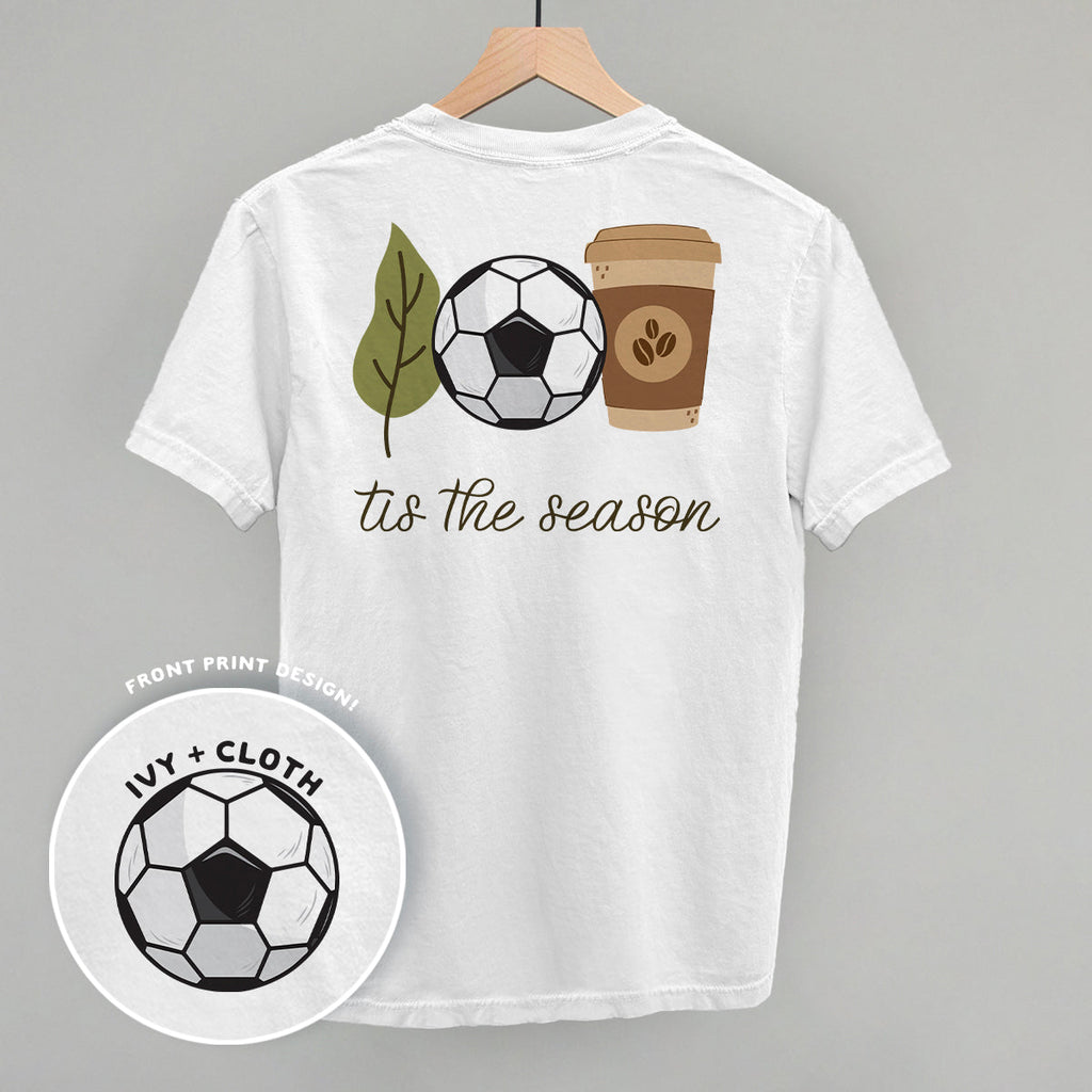 Tis The Season Soccer Doodle (Back Print) T-Shirts, Hoodie, Sweatshirt | RetroVerseTees.com (Image 3)
