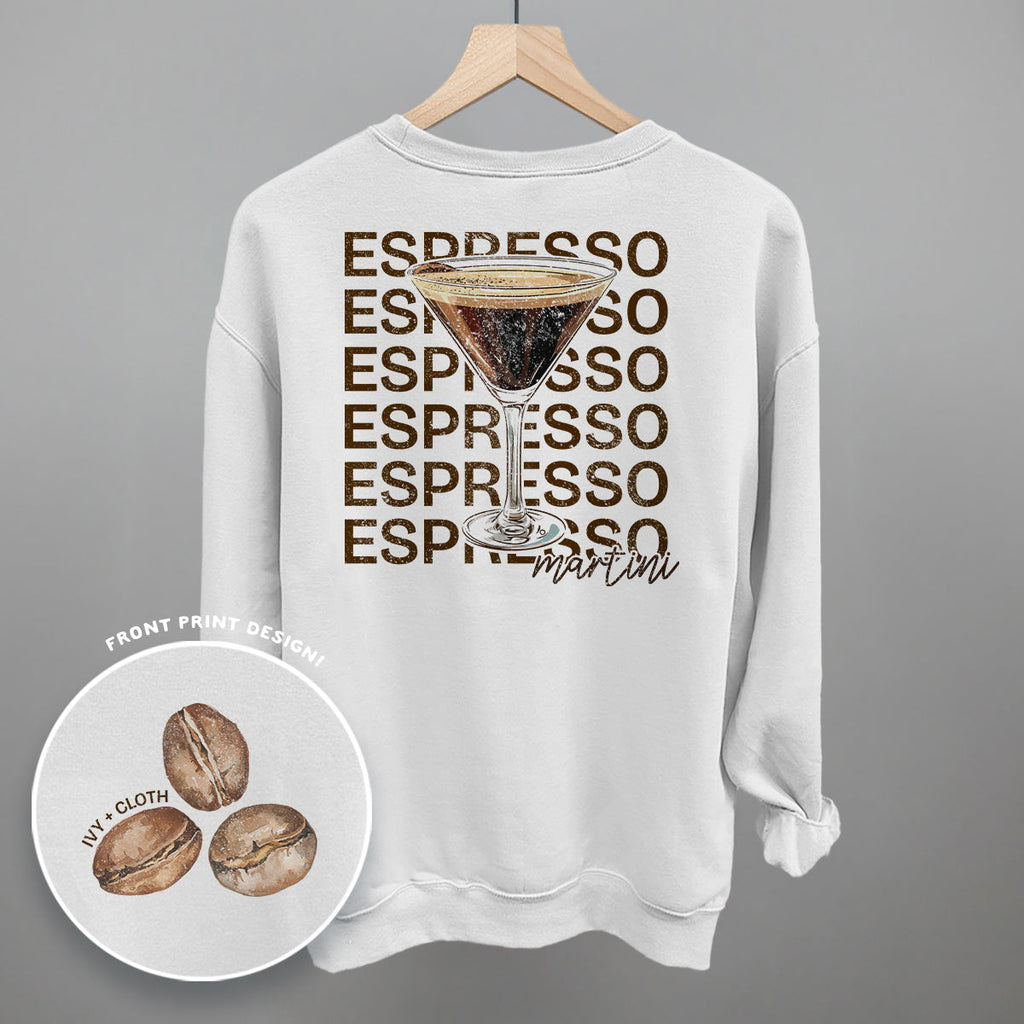 Espresso Martini (Back Print) T-Shirts, Hoodie, Sweatshirt | RetroVerseTees.com (Image 4)
