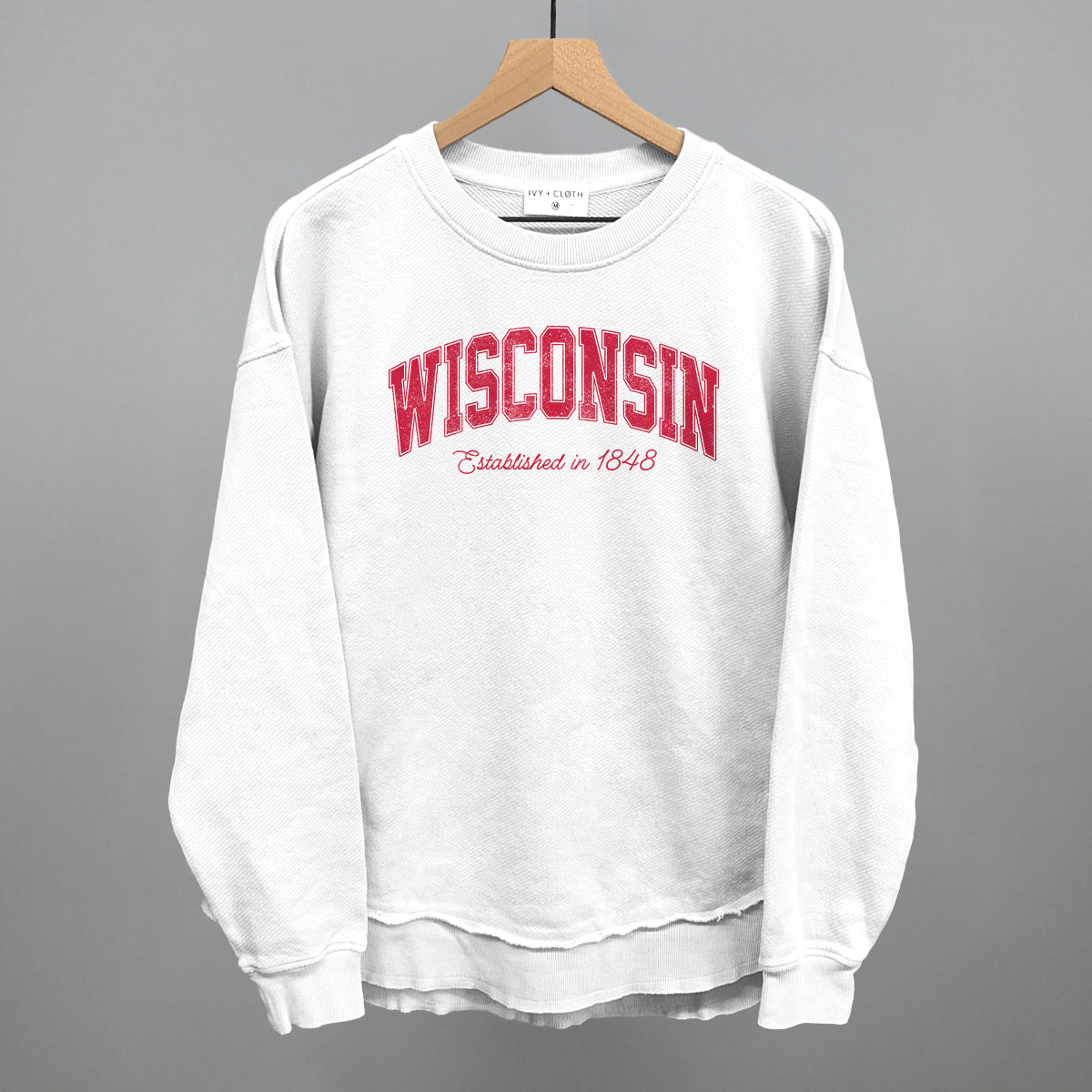 Wisconsin Varsity Arch T-Shirts, Hoodie, Sweatshirt | RetroVerseTees.com (Image 1)